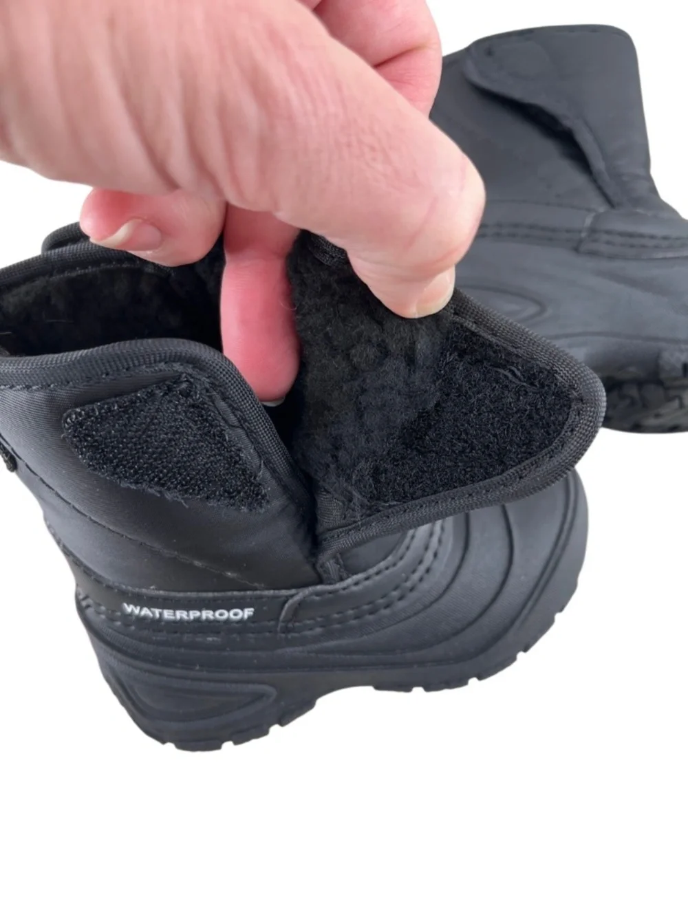 Baby Boy Waterproof Shell Winter Boots Shoes Size 6